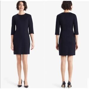 M.M.LaFleur Lena Ponte galaxy blue Dress sz 0